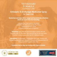 Veterinary Formula Antiseptic & Antifungal Spray for Dogs & Cats