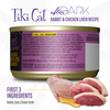 Tiki Cat® After Dark™ Pâté Rabbit & Chicken Liver Recipe Wet Cat Food 3 oz (NEW)