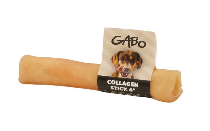 Gabo Beef Collagen Stick Dog 6in (NEW)