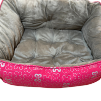 Rogz Trendy Podz Beds in Pink Bones (Small) SALE
