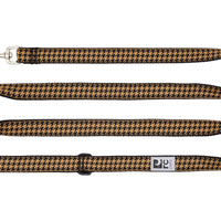 RC Pets Dog Leash Houndstooth Toffee (NEW)