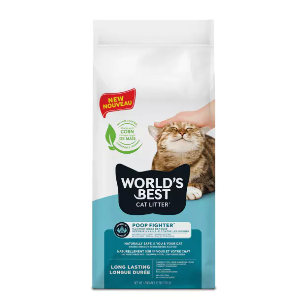 World's Best Cat Litter Poop Fighter (NEW)