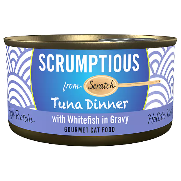 SCRUMPTIOUS FROM SCRATCH Red Meat Tuna & Ocean Fish Cat food 79g