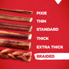 Natural Farm Pet Bully Cheek Sticks - Braided