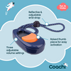 Company of Animals® Coachi® Multi-Clicker Navy with Coral Button