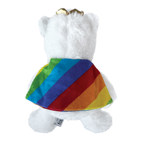 foufouBRANDS™ fouFIT™ One Love Plush Bear Dog Toy