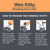 Rufus & Coco® Wee Kitty® Clumping Cat Litter