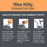 Rufus & Coco® Wee Kitty® Clumping Cat Litter