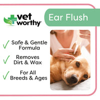 Vet Worthy Ear Flush for Dogs - 8 oz