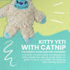Snugarooz Kitty Yeti With Catnip Cat 4in