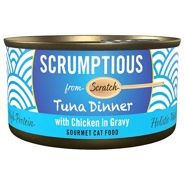 SCRUMPTIOUS FROM SCRATCH Red Meat Tuna & Chicken Cat food 79g