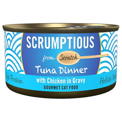 SCRUMPTIOUS FROM SCRATCH Red Meat Tuna & Chicken Cat food 79g