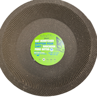 Riley & Rex Round Corrugataed Cardboard Cat Scratcher (NEW)