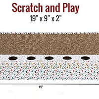 Indi Pets Cat Scratcher - Scratch & Play