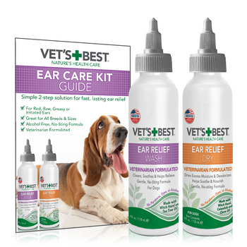 Vet's Best Ear Relief Wash + Dry