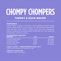 NutriSource® Turkey & Duck Chompy Chompers 6oz Dog Treat SALE