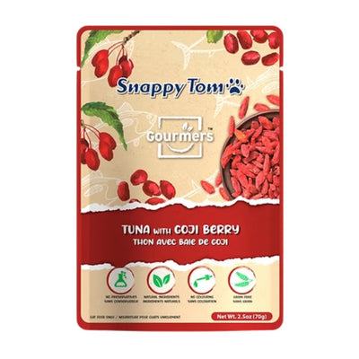 Snappy Tom® Gourmers™ Tuna with Goji Berry Wet Cat Food 70gm