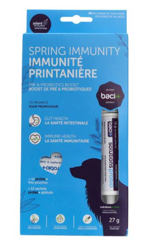 Baci Spring Immunity Kit - Dog 15g (Solution Tube + 12 FREE Probio packets) (NEW)