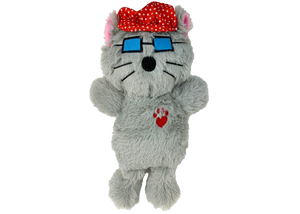 Multipet® Bowzer and Meowzer Kittywimpus Small Plush Dog Toy