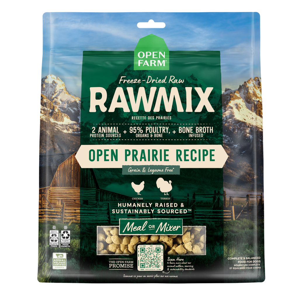 Open Farm® RawMix Open Prairie Freeze-Dried Raw Morsels Freeze-Dried Dog Food 13.5oz