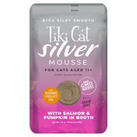 Tiki Cat® Senior Mousse Salmon with Pumpkin Wet Cat Food 2.8 oz