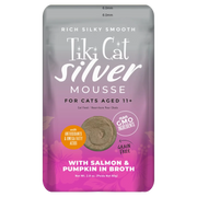 Tiki Cat® Senior Mousse Salmon with Pumpkin Wet Cat Food 2.8 oz