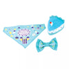 Li'l Pals® Birthday Combo, Teal- Bandana, Bow, & Toy Dog