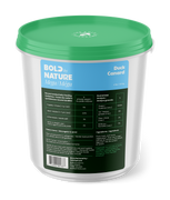 BOLD bY NATURE Mega Duck Frozen Dog Food 4 lb Tub