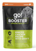 Go! Booster Immune Health Minced Chicken With Gravy Meal Topper Dog 2.8oz (NEW)