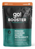 Go! Booster Tranquility Minced Chicken With Gravy Meal Topper Dog 2.8oz (NEW)