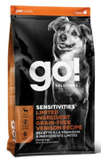 Go! Sensitivities Limited Ingredient Grain Free Venison Dog 22lb (NEW) SALE