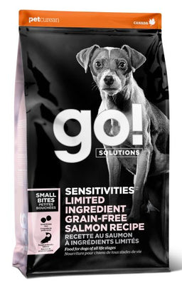 Go! Sensitivities Limited Ingredient Grain Free Salmon Small Bites Dog SALE 22lb SALE