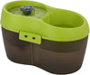 H2O drinking fountain for cat (2 liters) black and green