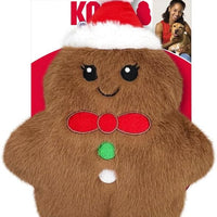 Kong® HOLIDAY Snuzzles Mini Gingerbread Dog Toy