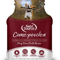 NutriSource® Come-pooch-a Beef Bone Broth Recipe Topper for Dogs 12 oz