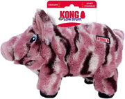 Kong® Low Stuff Stripes Pig Medium Dog Toy