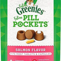 Greenies Pill Pockets Cat Salmon 1.6 oz