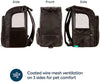 Sherpa® Deluxe™ Guaranteed On Board® Convertible Pet Carrier & Backpack, Black, Medium