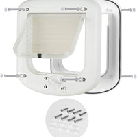 PAWISE Cat Flap 23x26cm