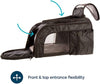 Sherpa® Deluxe™ Guaranteed On Board® Convertible Pet Carrier & Backpack, Black, Medium