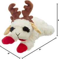 Multipet™ HOLIDAY Lamb Chop® with Antlers Dog Toy