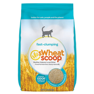 sWheat Scoop Fast Clumping Wheat-Based Cat Litter