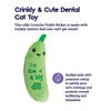 Outward Hound® Petstages® Crunchy Pickle Kicker Dental Cat Toy