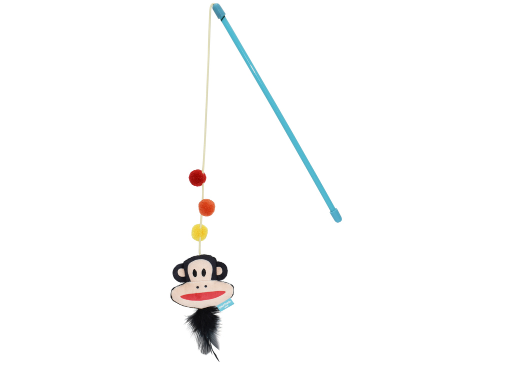 Multipet™ Paul Frank® Julius the Monkey Wand Cat Toy