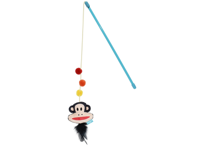 Multipet™ Paul Frank® Julius the Monkey Wand Cat Toy