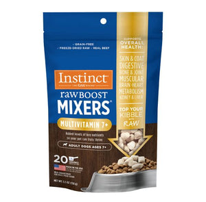 Instinct Raw Boost Mixers Grain Free Multivitamin Topper 7+ Senior Dog 5.5oz (NEW)