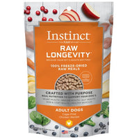 Instinct Longevity Freeze Dried Raw Meals Chicken Dog