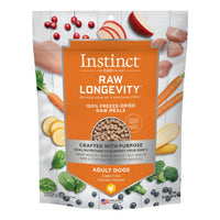 Instinct Longevity Freeze Dried Raw Meals Chicken Dog