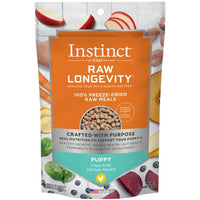 Instinct Longevity Freeze Dried Raw Meals Puppy Chicken Dog (NEW)