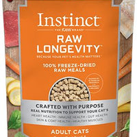 Instinct Longevity Freeze Dried Raw Meals Adult Cod And Beef Cat 9.5oz